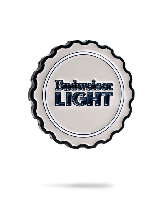 Pins and Aces Budweiser Light Ball Marker - Grey