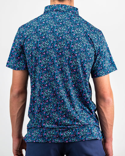 Pins and Aces Fluorescent Floral