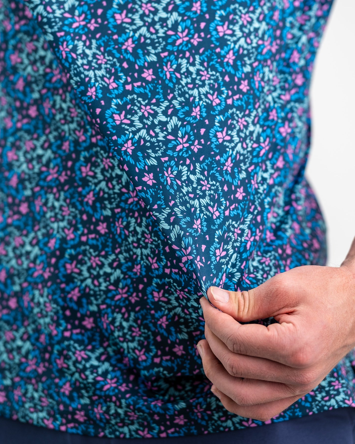 Pins and Aces Fluorescent Floral