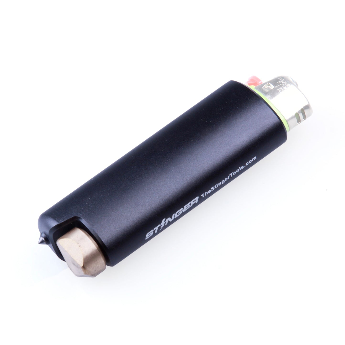 Stinger Survival Tools BIC Full Size Lighter Case J6 w/ Glass Break