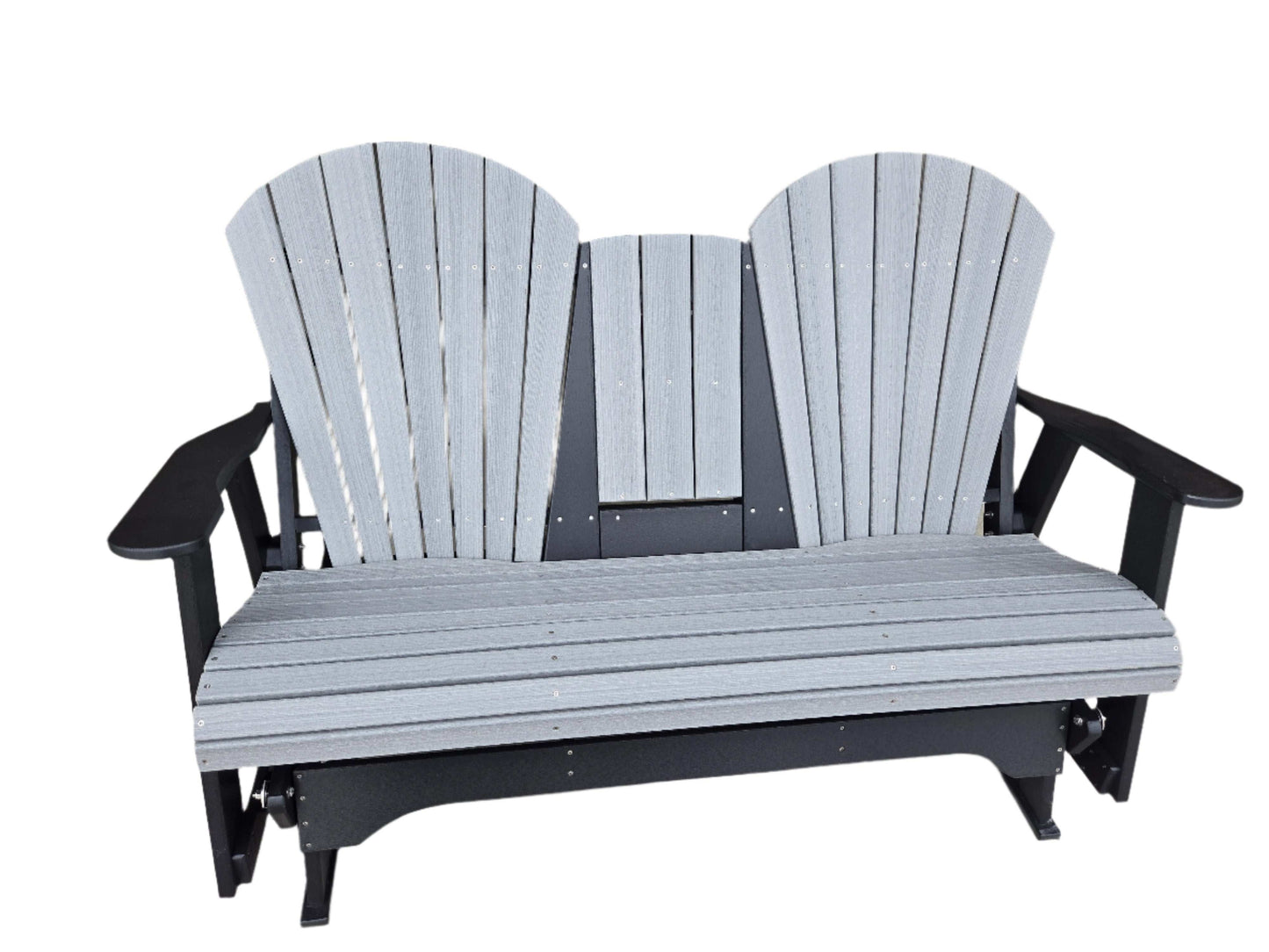 Dutch Country Patio 6' Adirondack Style Bench Glider