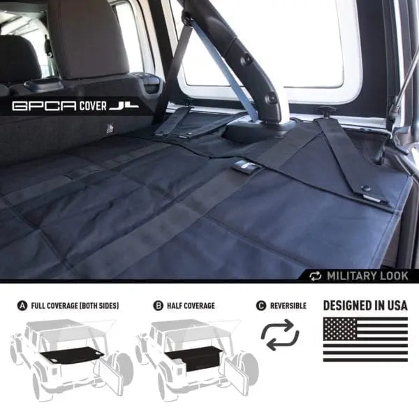 GPCA Wrangler JL 4DR Cargo Cover PRO