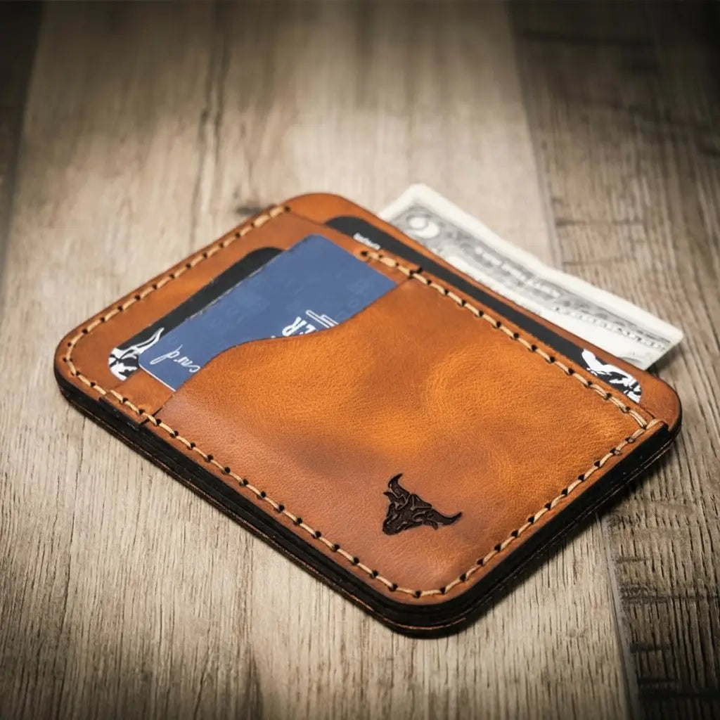 Bull Sheath Leather Mansfield Minimalist Wallet