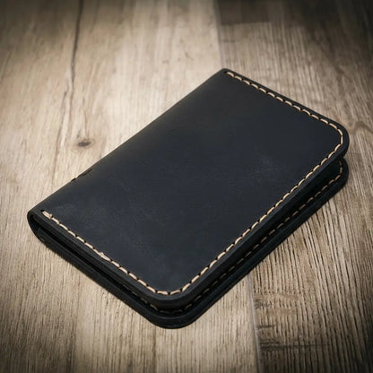 Bull Sheath Leather The Tyler Vertical Wallet