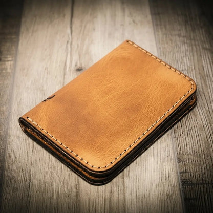 Bull Sheath Leather The Tyler Vertical Wallet