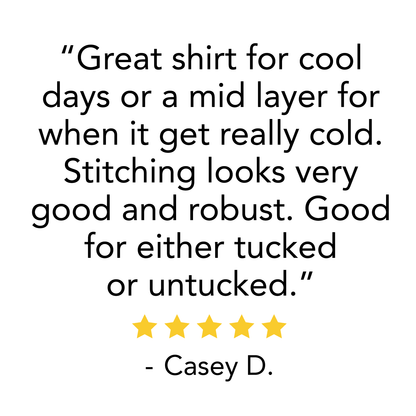 Minus33 Sportsman Guide Shirt White Mountain Woolen