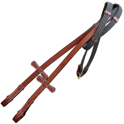 Bridles & Reins ExionPro Rubber Web Reins