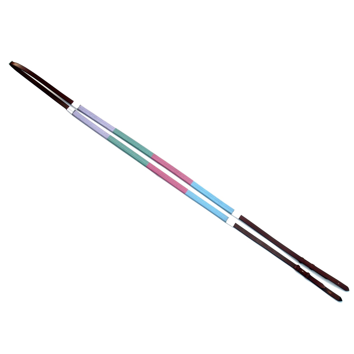 Bridles & Reins ExionPro Multi-Coloured Training Rubber Reins