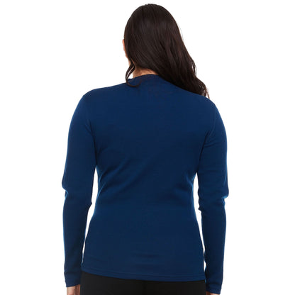 Minus33 Midweight - Women's Long Sleeve Mock Neck 100% Merino Wool