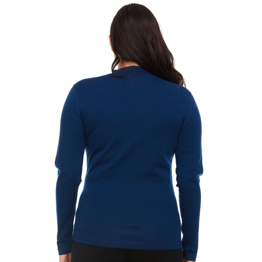 Minus33 Midweight - Women's Long Sleeve Mock Neck 100% Merino Wool