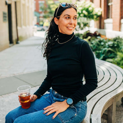 Minus33 Midweight - Women's Long Sleeve Turtleneck 100% Merino Wool