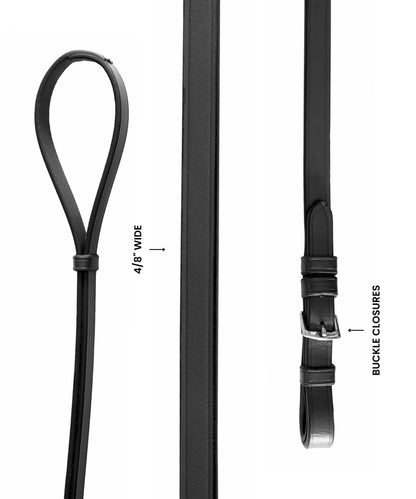 Bridles & Reins ExionPro Curb Reins