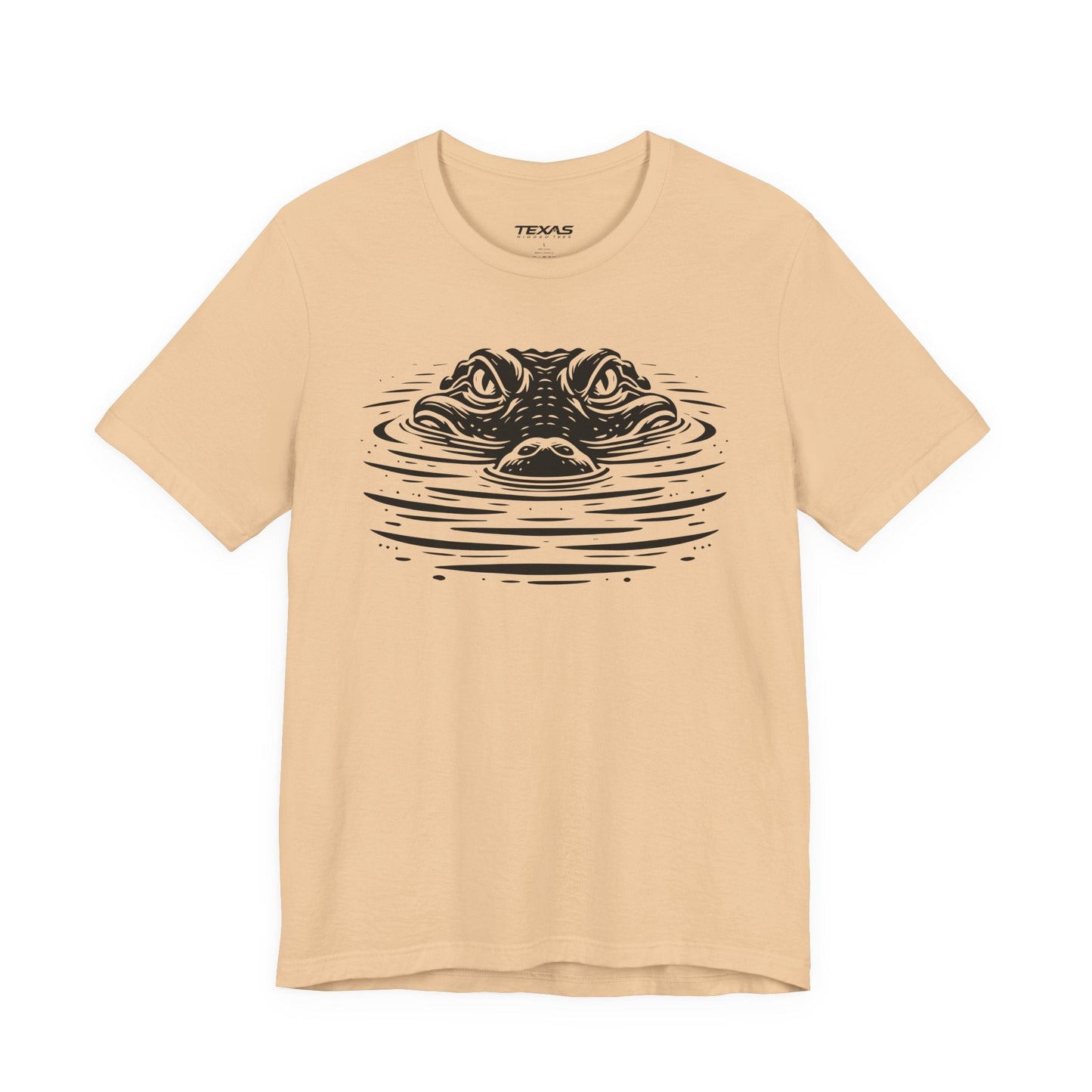 Texas Rigged Tees Alligator Eyes — Unisex Cotton Tee