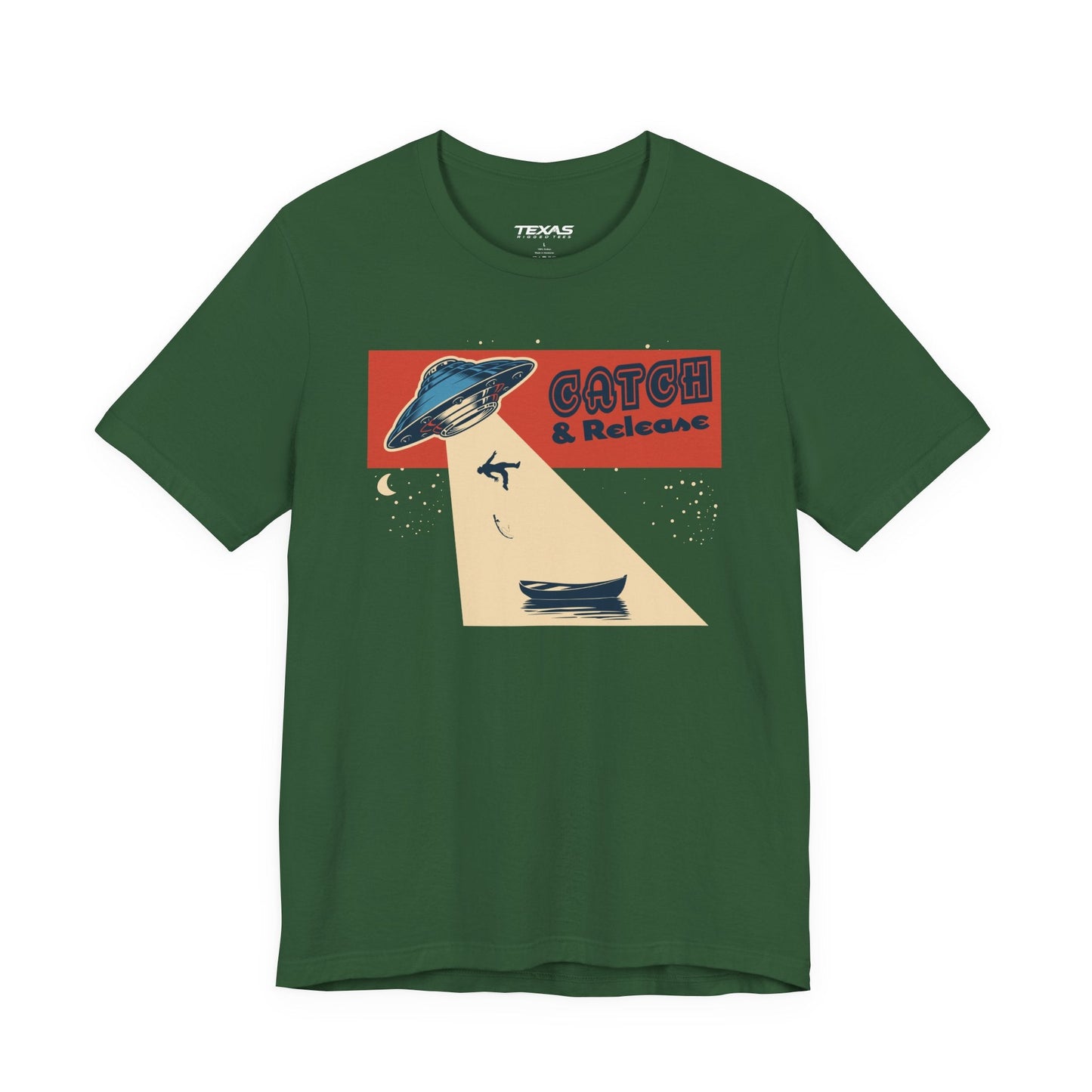 Texas Rigged Tees Catch & Release — Unisex Cotton Tee