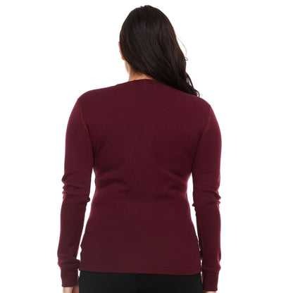 Minus33 Midweight - Women's Long Sleeve Henley 100% Merino Wool