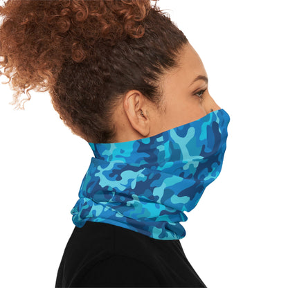 Texas Rigged Tees Water Camo — Unisex Neck Gaiter (SPF 50+)
