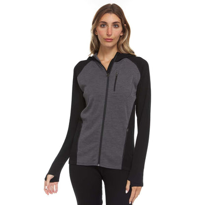 Minus33 Midweight - Women's Full Zip Hoodie Woolverino