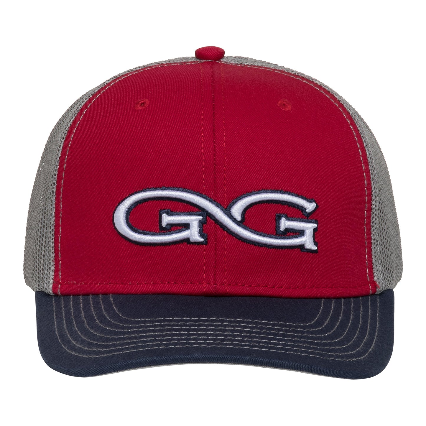 GameGuard Red Cap | TriColor | Glacier MeshBack