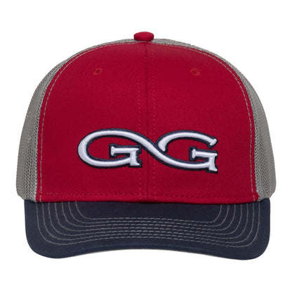 GameGuard Red Cap | TriColor | Glacier MeshBack