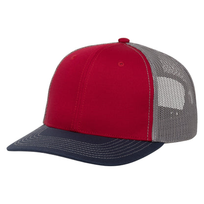 GameGuard Red Cap | TriColor | Glacier MeshBack