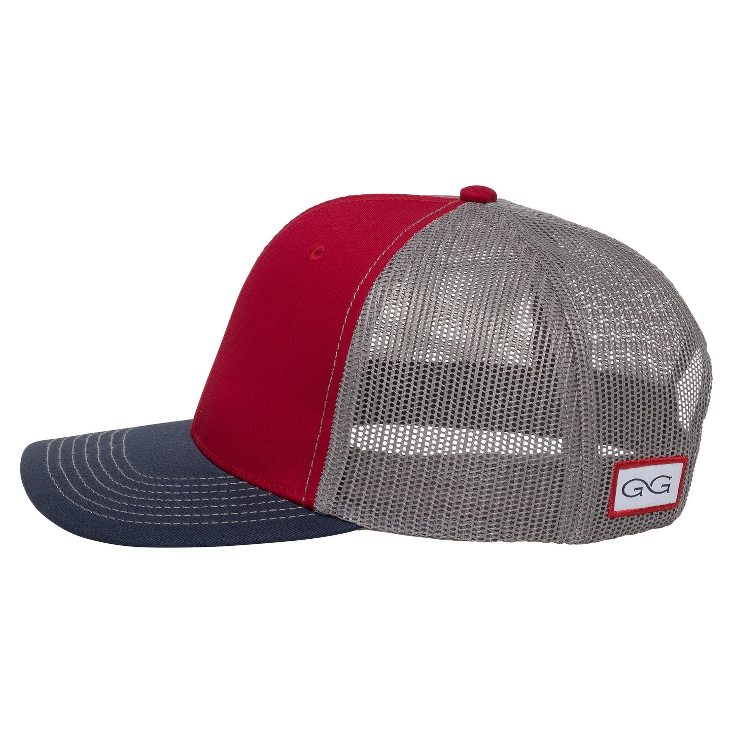 GameGuard Red Cap | TriColor | Glacier MeshBack
