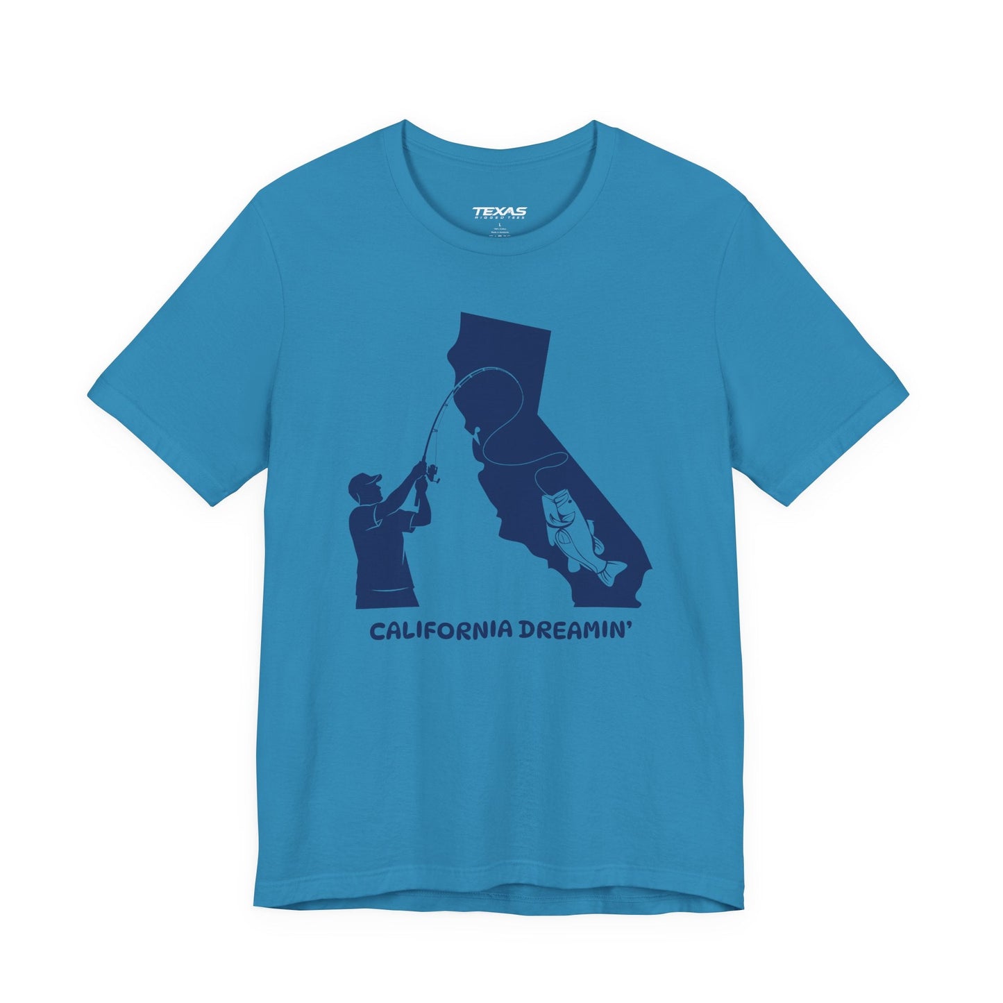 Texas Rigged Tees California Dreamin’ — Unisex Cotton Tee