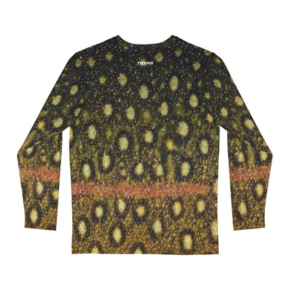 Texas Rigged Tees Brook Trout — Unisex Long Sleeve  (SPF 50+)