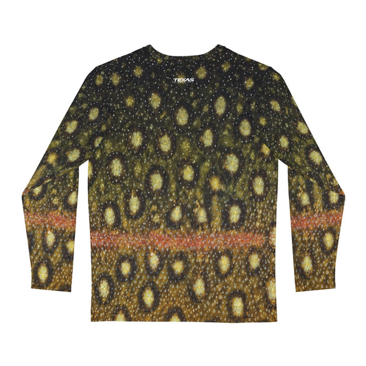 Texas Rigged Tees Brook Trout — Unisex Long Sleeve  (SPF 50+)