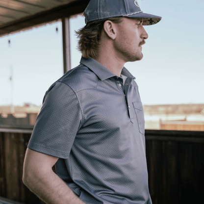 GameGuard GunMetal Palo Duro Polo