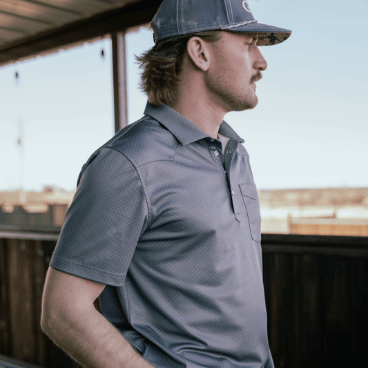 GameGuard GunMetal Palo Duro Polo