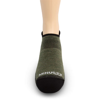 Minus33 Lightweight - No Show Tab Wool Socks Mountain Heritage