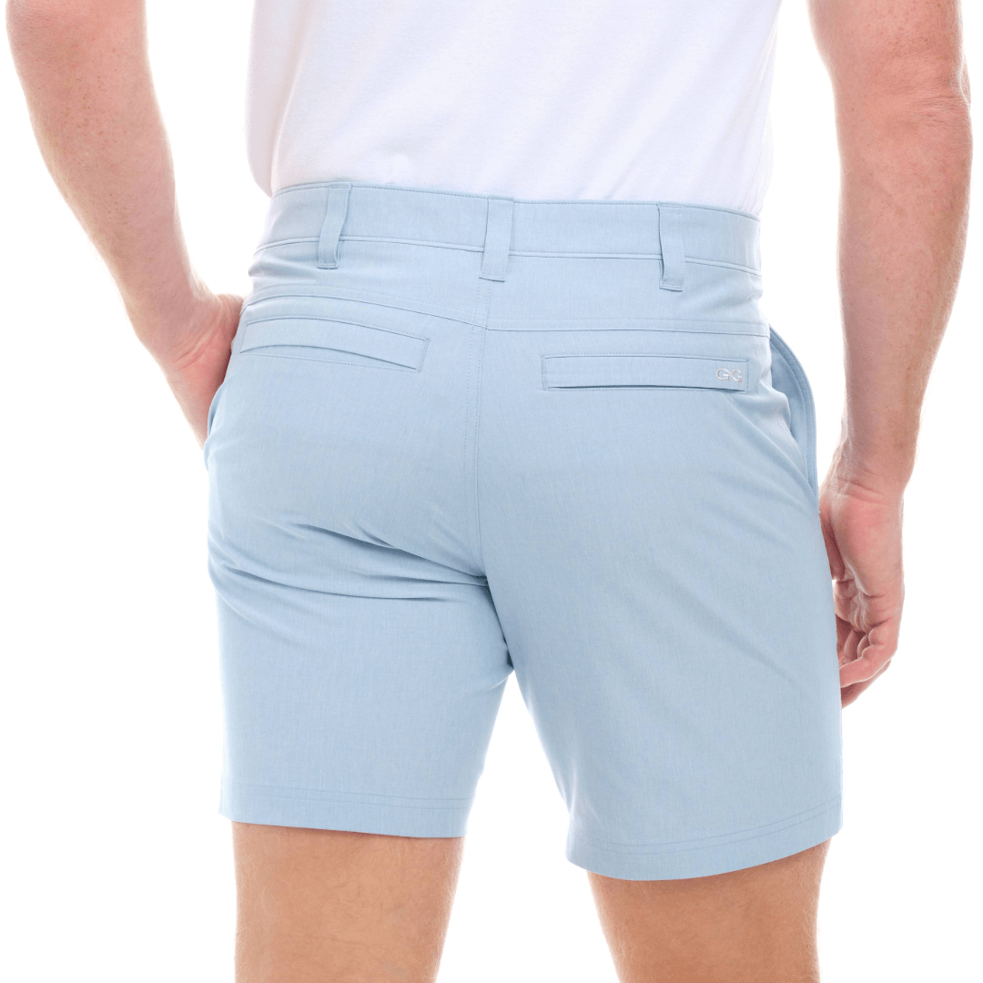 GameGuard Coastal Blue Travel Shorts