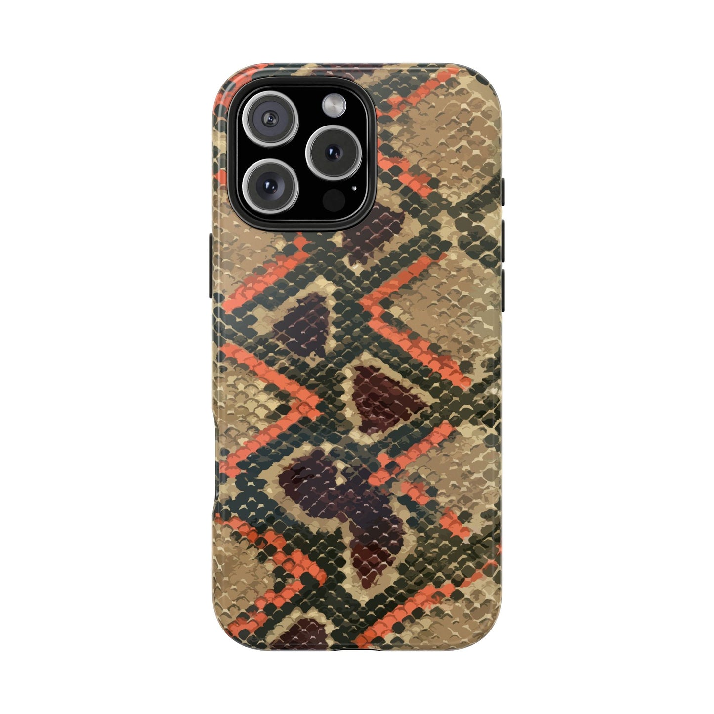 Texas Rigged Tees Burmese Python — Tough Phone Case
