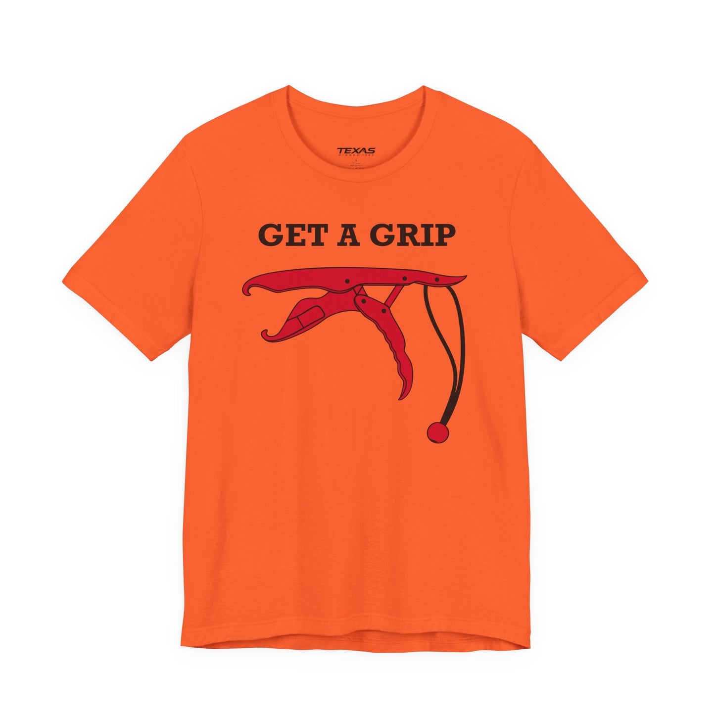 Texas Rigged Tees Get a Grip — Unisex Cotton Tee