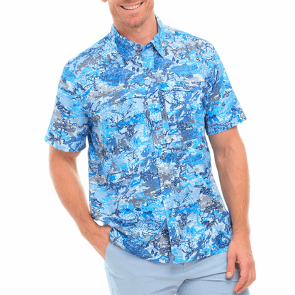 GameGuard Blue Digital Explorer Shirt