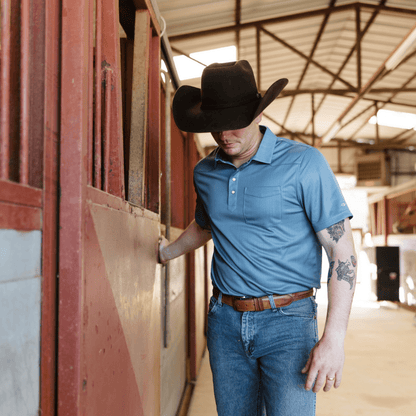 GameGuard Off-Road Blue Palo Duro Polo