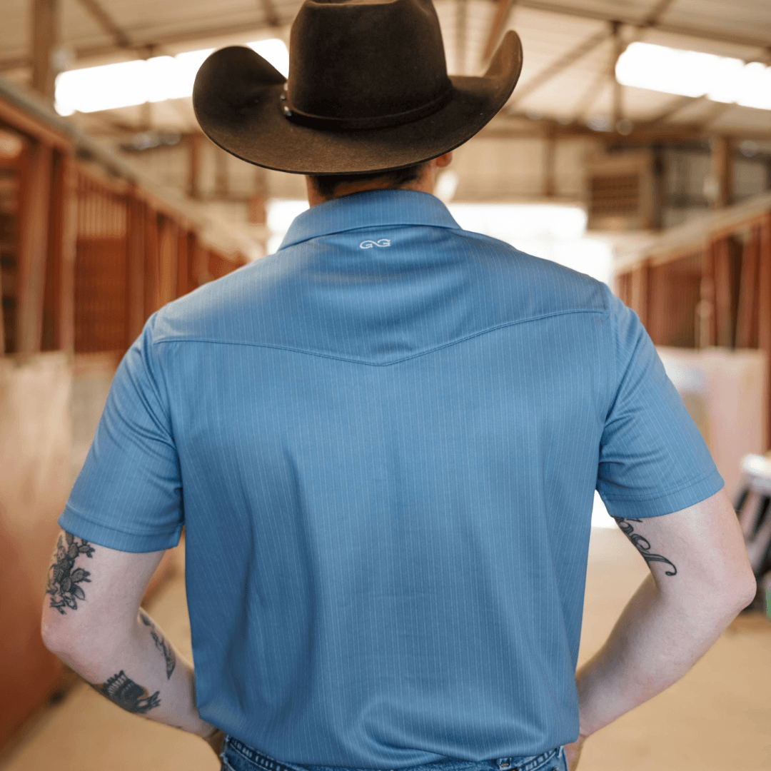 GameGuard Off-Road Blue Palo Duro Polo