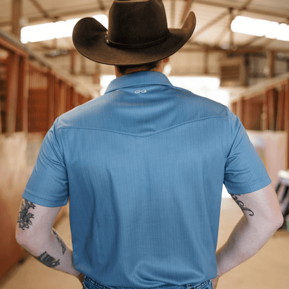 GameGuard Off-Road Blue Palo Duro Polo