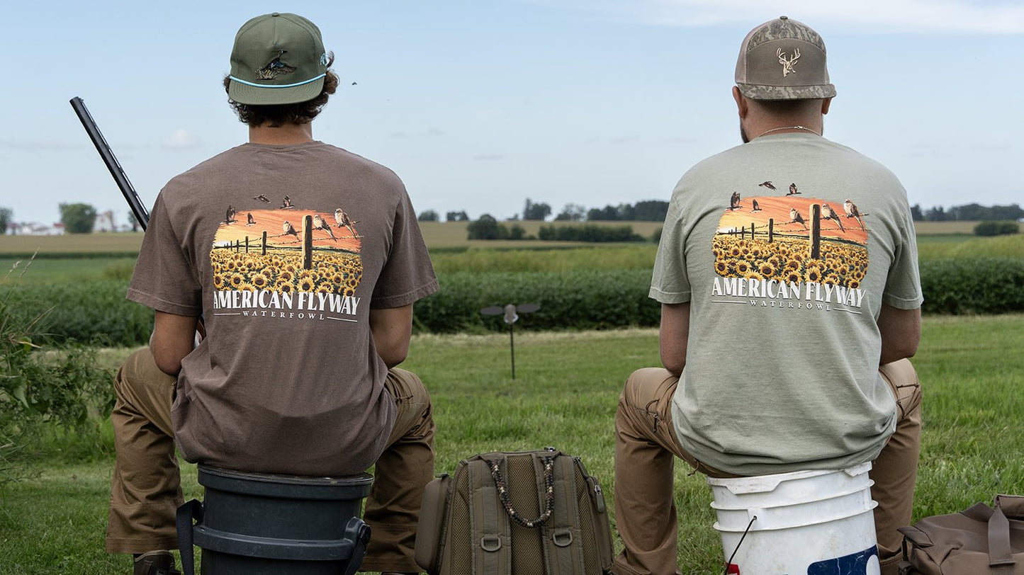 American Flyway Waterfowl Flying Dove Shirt
