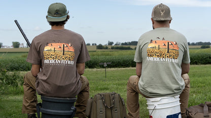 American Flyway Waterfowl Flying Dove Shirt