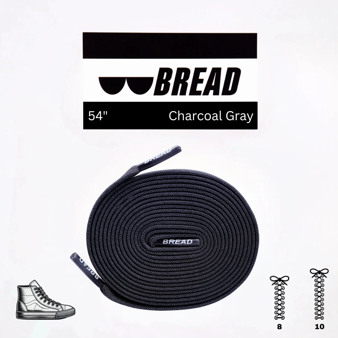 Lace Bread Charcoal Grey