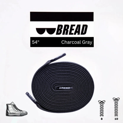 Lace Bread Charcoal Grey