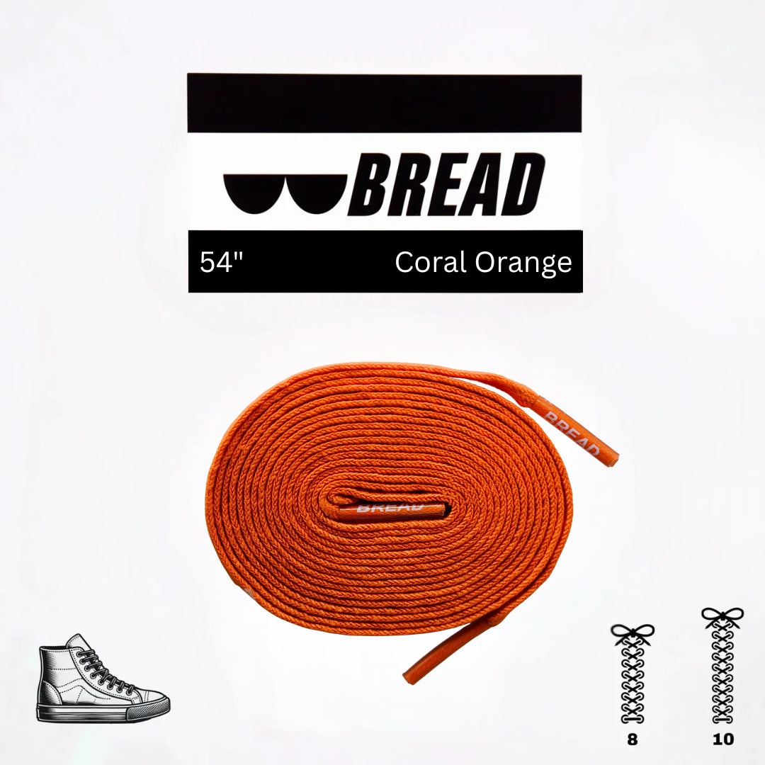 Lace Bread  Coral Orange
