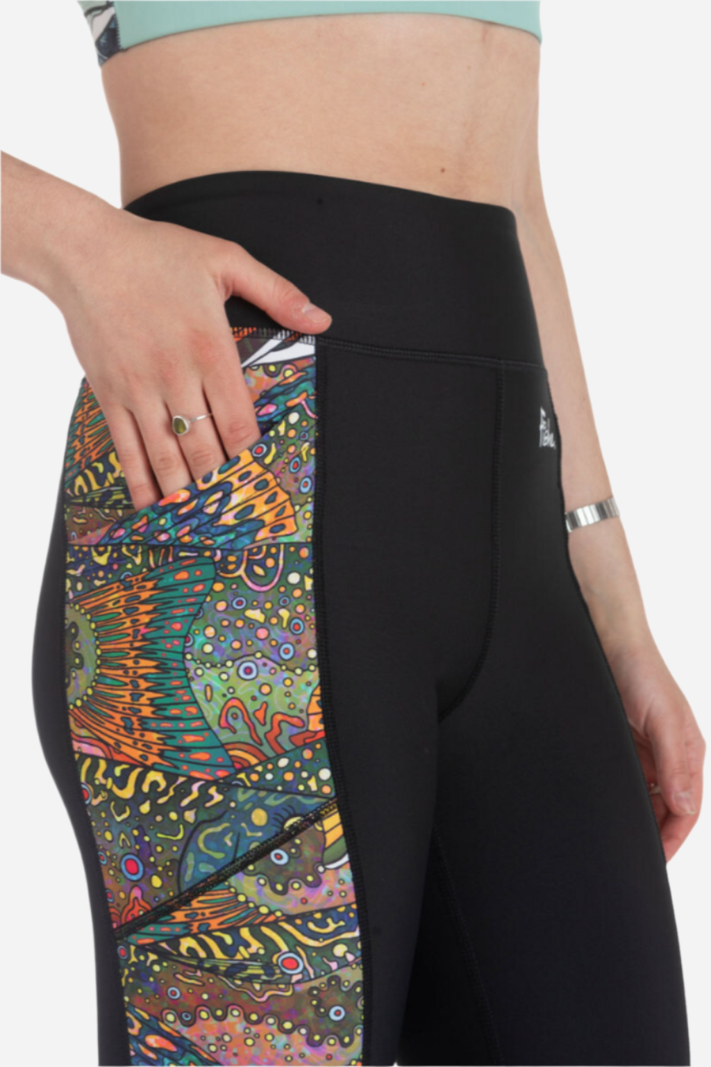 FisheWear Brookie Pocket Capri Leggings
