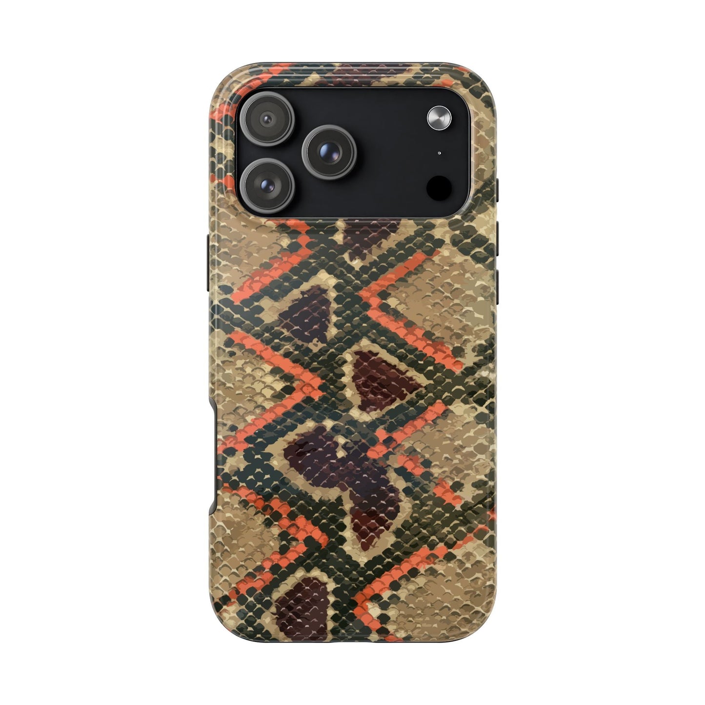 Texas Rigged Tees Burmese Python — Tough Phone Case