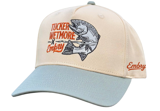 Embry Outdoors Tucker X Embry "Salmon Anthem" Trucker