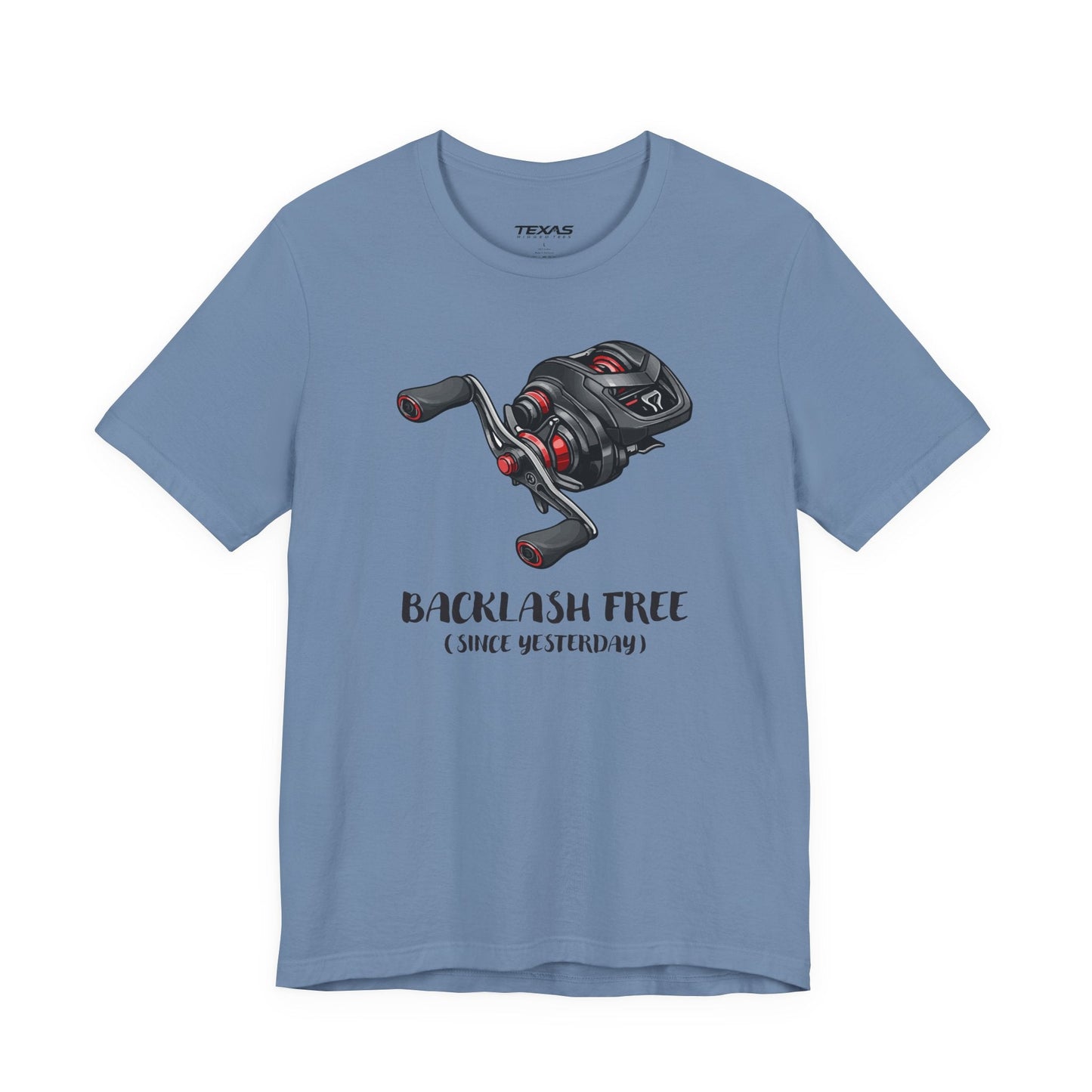 Texas Rigged Tees Backlash Free Since Yesterday — Unisex Cotton Tee