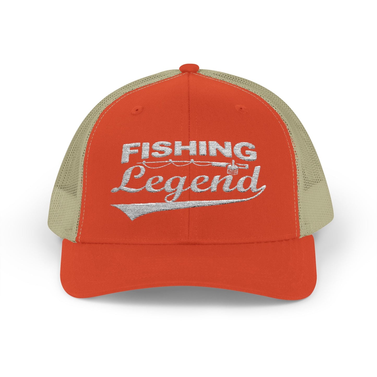 Texas Rigged Tees Fishing Legend — Embroidered Baseball Cap