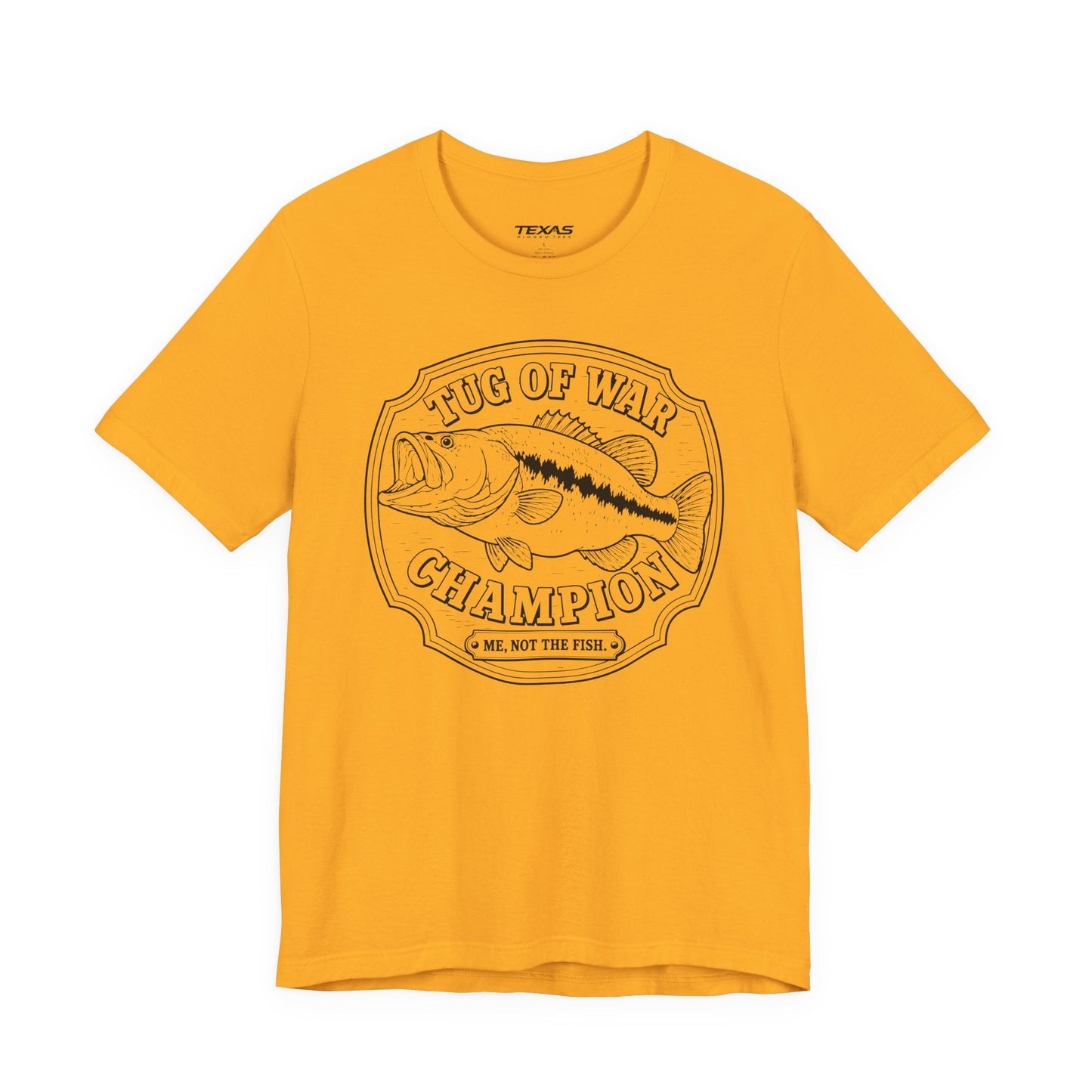 Texas Rigged Tees Tug of War Champion — Unisex Cotton Tee