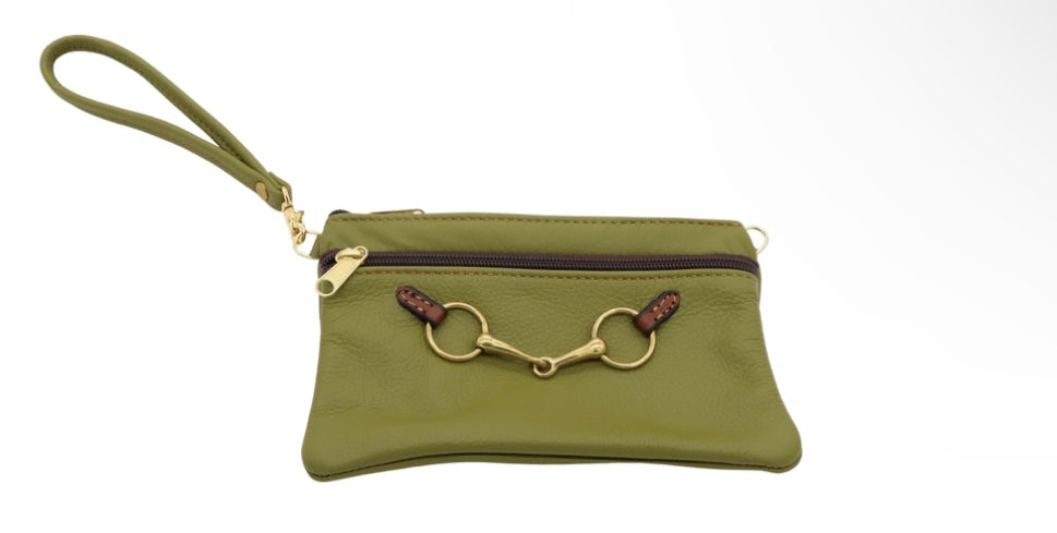 Remarkable Leather Goods Fair Hill Wristlet
